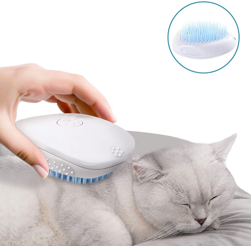 Cepillo para eliminar pelo suelto en gatos